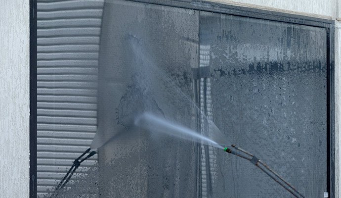 window pressure washing