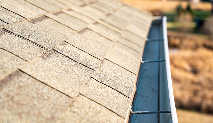 concrete gutter cleaning